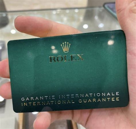 ristampa garanzia rolex|rolex international guarantee.